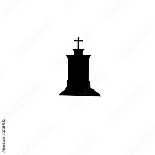 Cemetery tombstone Icon