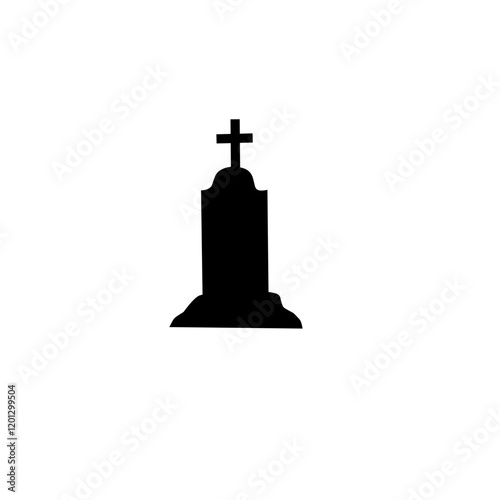 Cemetery tombstone Icon