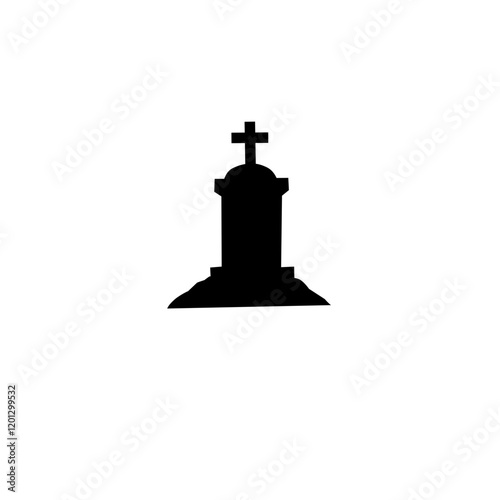 Cemetery tombstone Icon