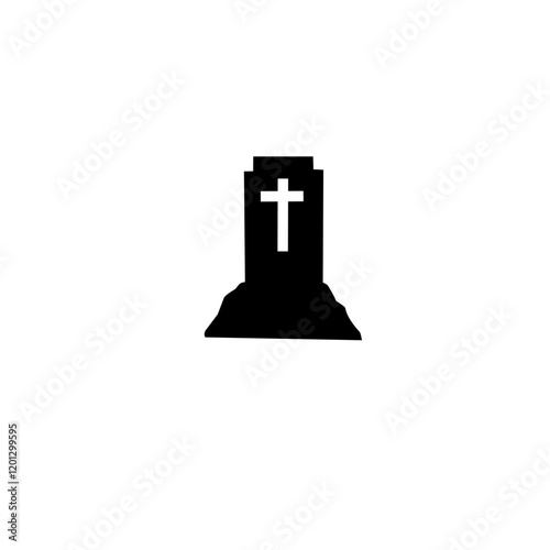 Cemetery tombstone Icon