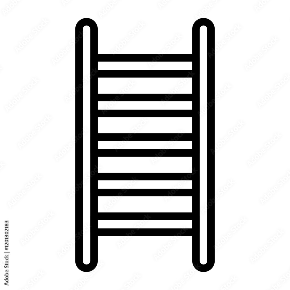 Ladder Vector Line Icon Design Ladder Vector Line Icon Design