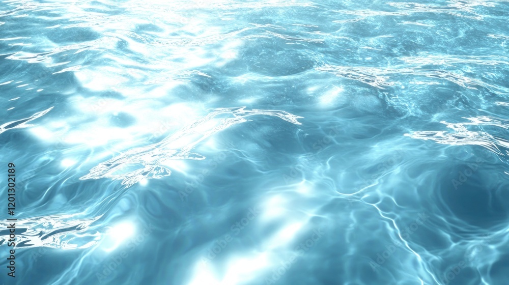 Gently Rippling Aqua Water Surface Texture Gently Rippling Aqua Water Surface Texture