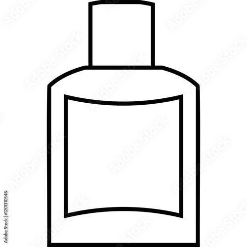 Simple vector icon perfume