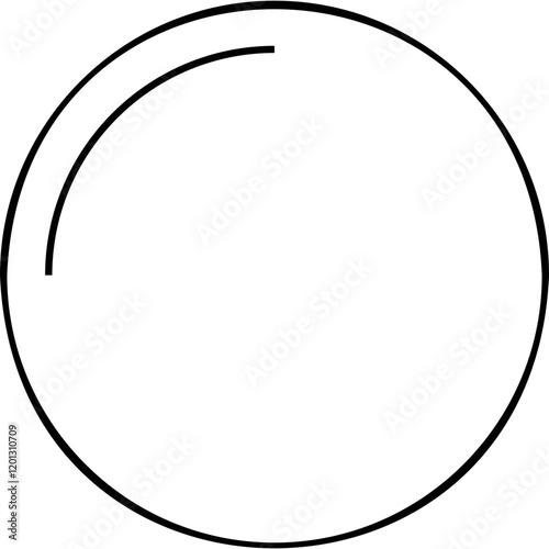 Simple vector icon button
