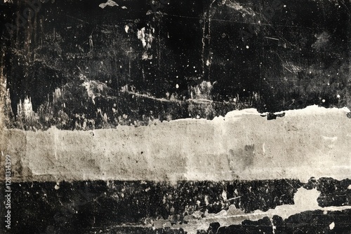 Grunge texture with scratches, stains, and peeling paint. photo