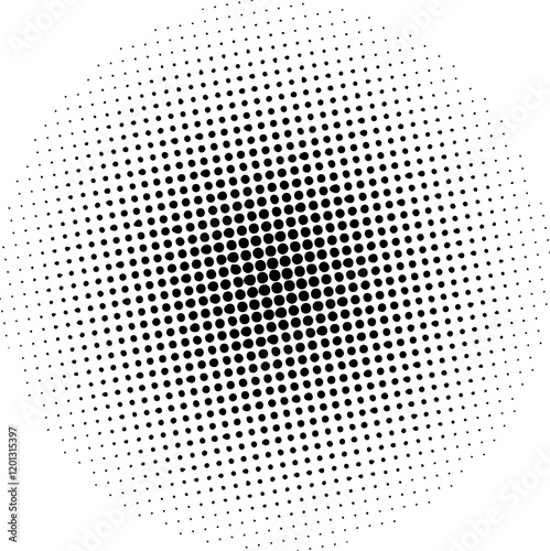 Halftone Gradient Shapes