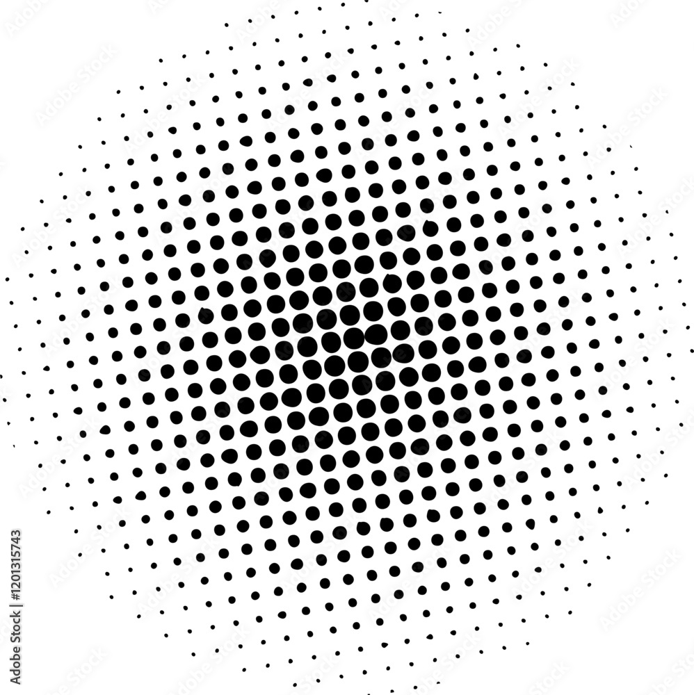 Halftone Gradient Shapes Halftone Gradient Shapes