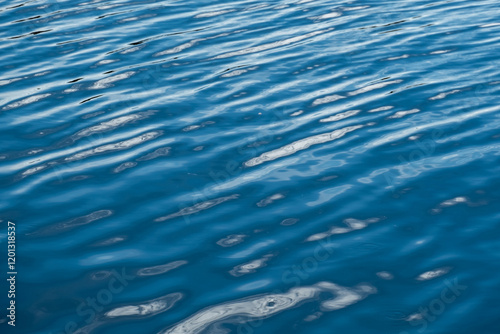 calm water surface with small ripples