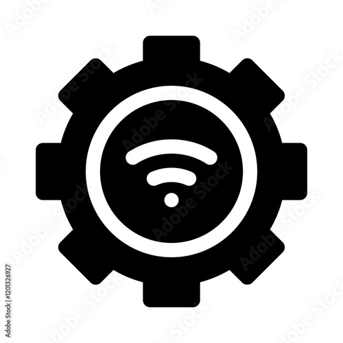 Wi glyph icon