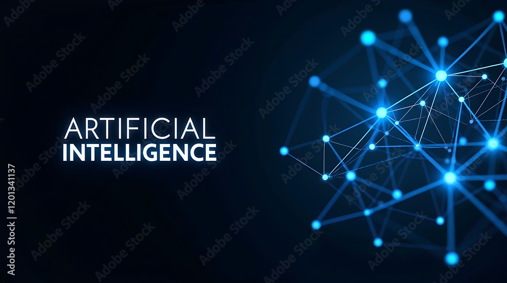 Fototapeta premium Abstract polygonal space with a low poly dark background with connecting dots and lines. Connection structure. 3d rendering.