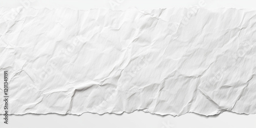 Foglio di carta stropicciato.