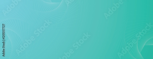 Abstract green background with smooth gradient and subtle lines. The green background has a modern, sleek texture. Minimal abstract gradient geometric vector background