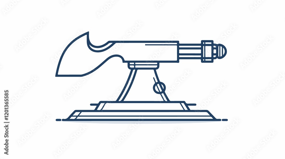 Anvil Outline Icon Vector Isolated - Flat Design Anvil Outline Icon Vector Isolated - Flat Design