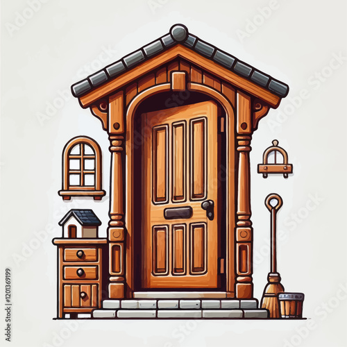 wooden door (3)