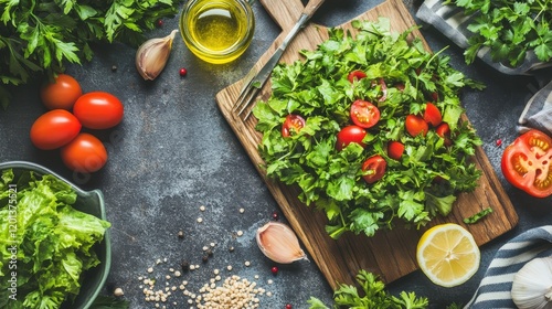 Vibrant Fresh Vegetable Salad: A Healthy and Delicious Culinary Creation