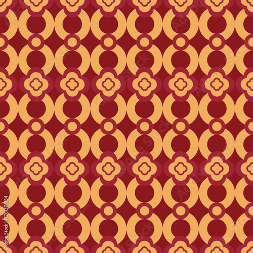 Geometric abstract seamless pattern design for background, wallpaper, textile design, fabric, blanket, card, wrapping paper , batik, carpet, notebook, diary cover, greetings card, and etc.	
