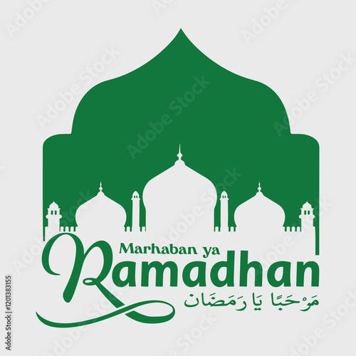 Marhaban ya Ramadhan illustration icon