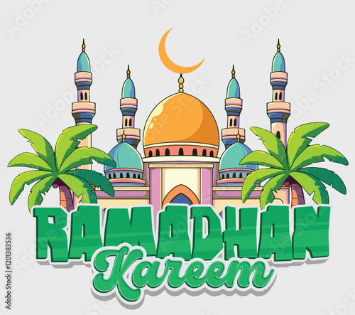Marhaban ya Ramadhan illustration icon