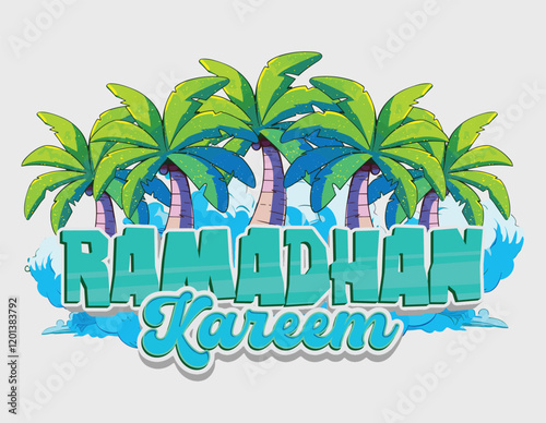 Marhaban ya Ramadhan illustration icon