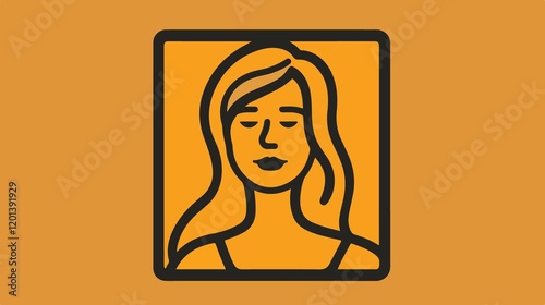 Female Consumer Product Rating Line Art Icon photo