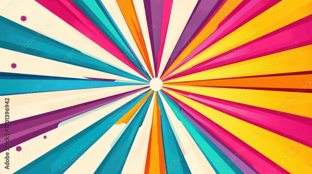 Abstract colorful radial burst background. (1) Abstract colorful radial burst background. (1)