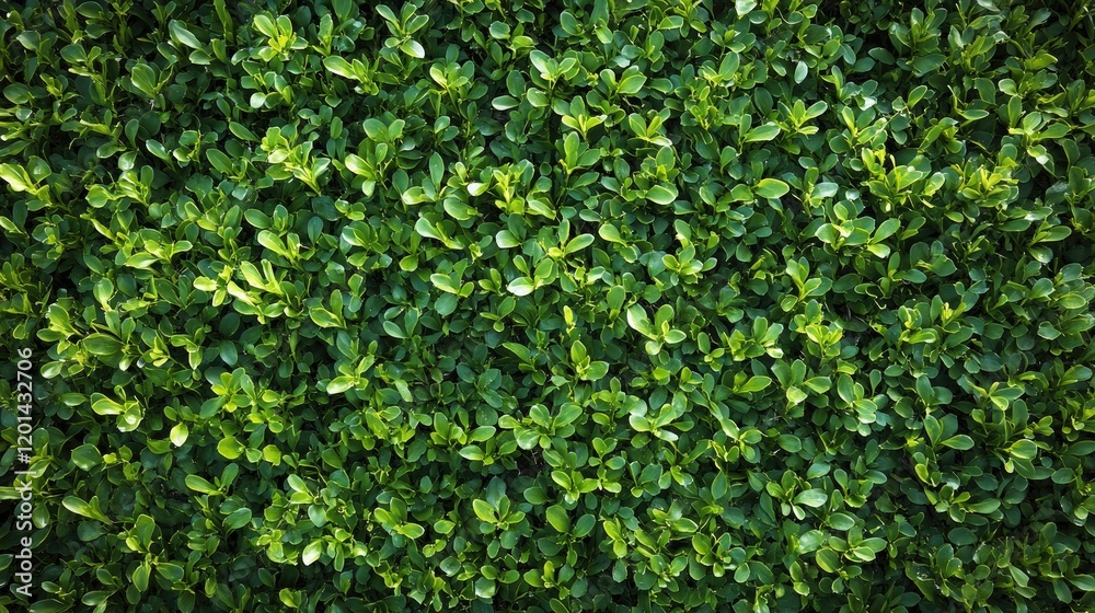 Lush green foliage covering a garden area, showcasing vibrant leaves and natural beauty Lush green foliage covering a garden area, showcasing vibrant leaves and natural beauty