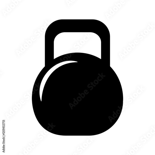 Kettlebell vector icon. Kettlebell icon Kettle bell Icon design very creative design.
