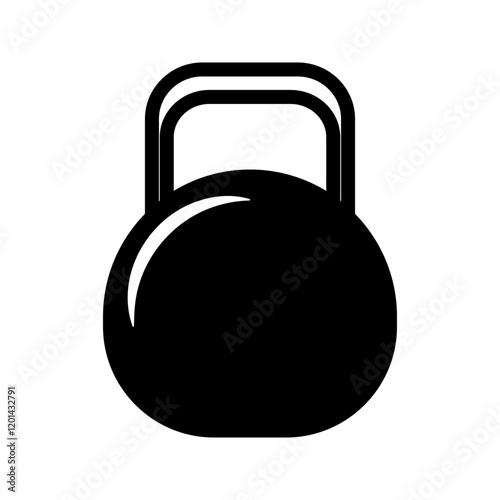 Kettlebell vector icon. Kettlebell icon Kettle bell Icon design very creative design.
