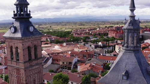 dron revelando iglesia