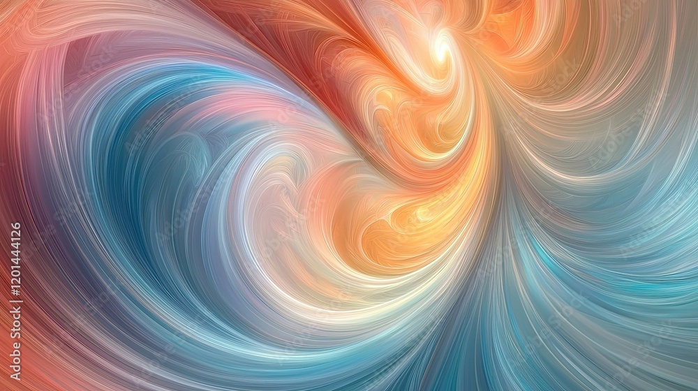 Abstract swirl of vibrant colors blending seamlessly, creating a dynamic and fluid motion effect. Shades of pink, orange, yellow, blue, and purple flow together beautifully. Generative AI Abstract swirl of vibrant colors blending seamlessly, creating a dynamic and fluid motion effect. Shades of pink, orange, yellow, blue, and purple flow together beautifully. Generative AI