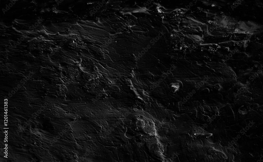 Fototapeta premium Black Concrete wall grunge background