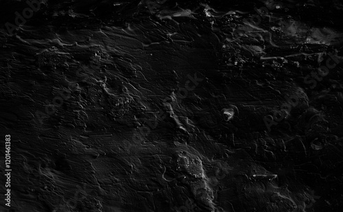 Black Concrete wall grunge background	