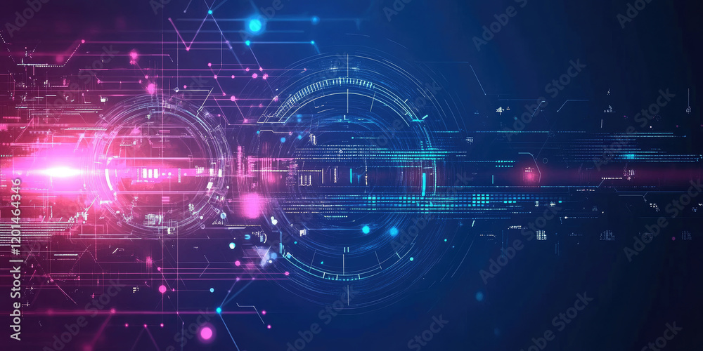 Abstract Geometric Composition with Intersecting Red and Blue Crystals and Glowing Lines for Futuristic, Sci-Fi, and Modern Designs Abstract Geometric Composition with Intersecting Red and Blue Crystals and Glowing Lines for Futuristic, Sci-Fi, and Modern Designs