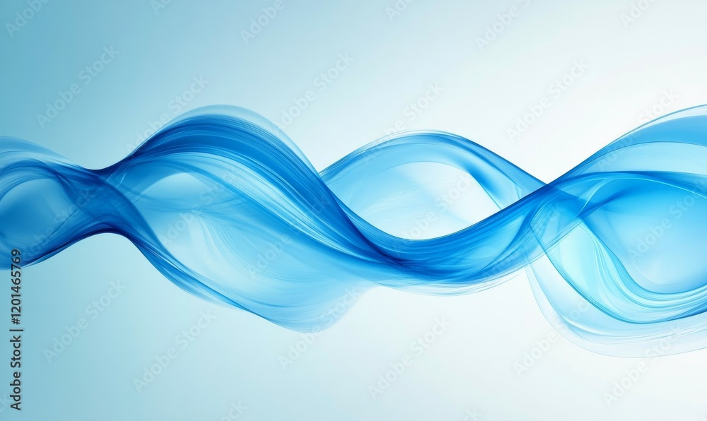 Abstract Blue Waves Abstract Blue Waves