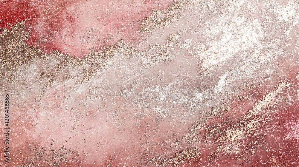 Fototapeta premium Abstract red and gold marble texture.