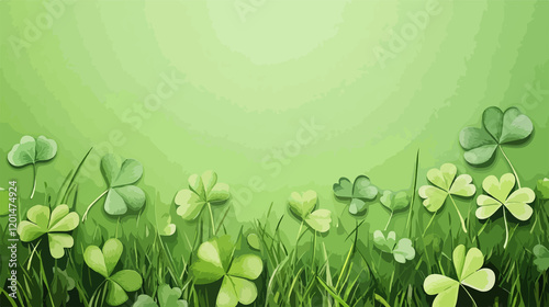 Saint Patrick's Day Vector Design for Celebrating Irish Heritage