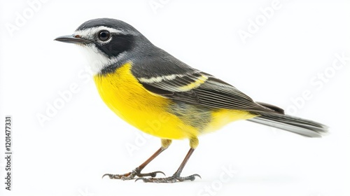 Stunning Yellow-Bellied Flycatcher: A Vibrant Portrait photo