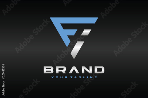 Monogram Letter Fi Logo
