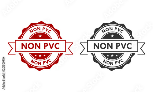 Non pvc design logo template illustration