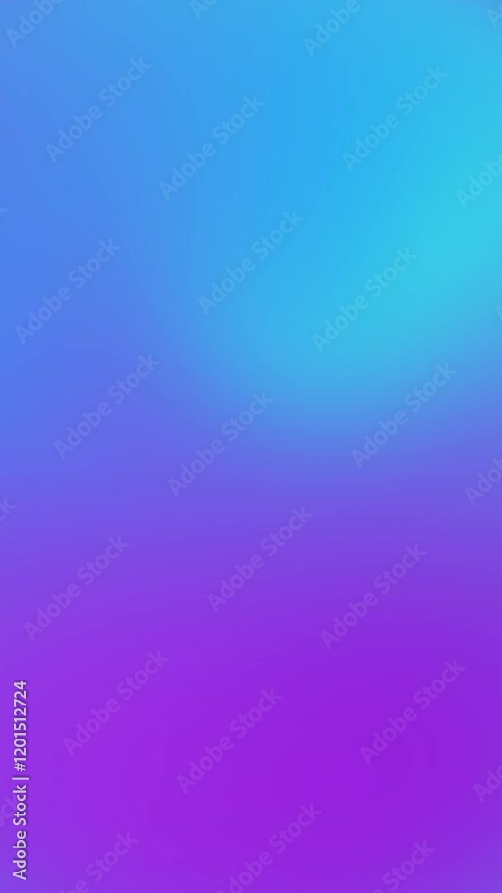 Multicolored motion gradient purple and blue neon lights soft background with animation seamless loop.