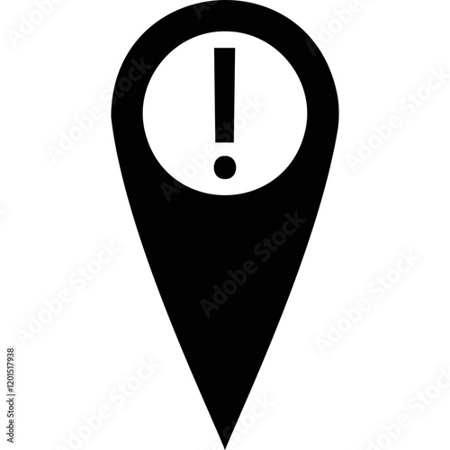 Simple vector icon location
