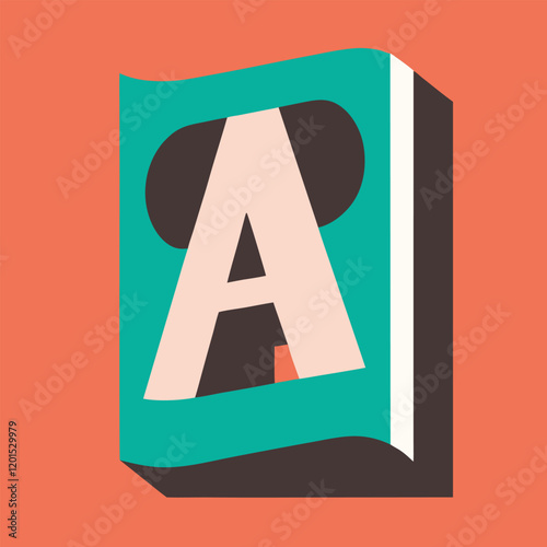 illustration of a letter