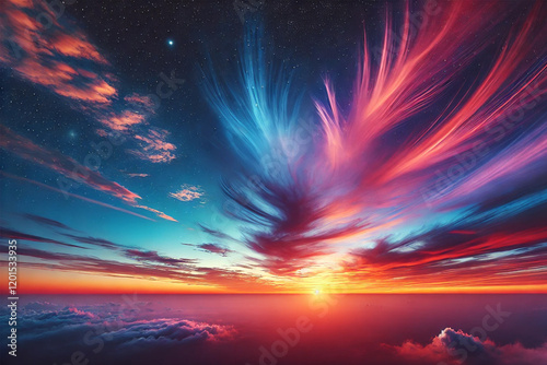 夜明けの空