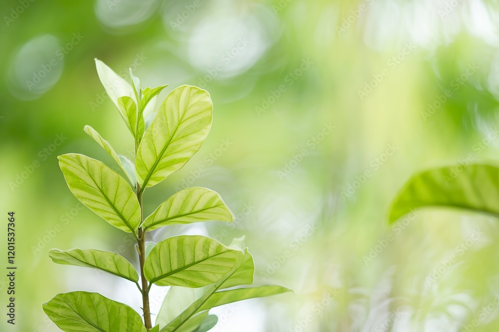 A close-up view of a plant with vibrant green leaves A close-up view of a plant with vibrant green leaves