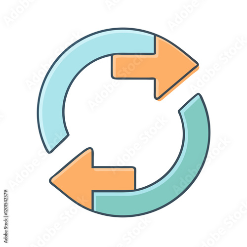 Free Download flip turn icon, flip turn vector illustration-simple illustration of flip turn, perfect for flip turn logos and themed design  - GFXLoad