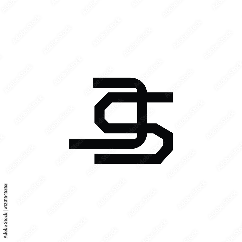 JS monogram logo design letter text name symbol monochrome logotype alphabet character simple logo JS monogram logo design letter text name symbol monochrome logotype alphabet character simple logo