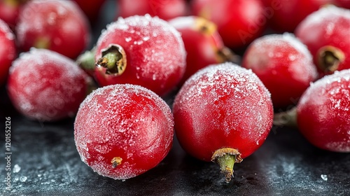 Frozen Berries: A Winter's Delightful Feast photo