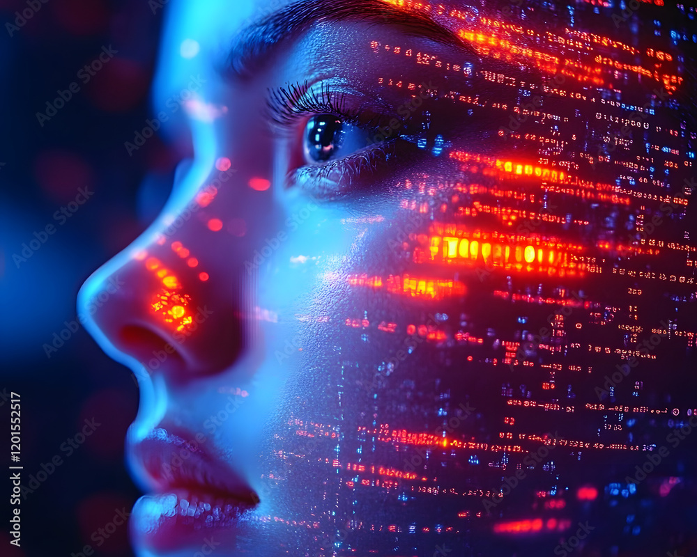 Futuristic Face Scanning Digital Network for Fraud Detection and Identification Futuristic Face Scanning Digital Network for Fraud Detection and Identification