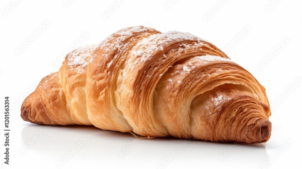 croissant isolated on white background croissant isolated on white background