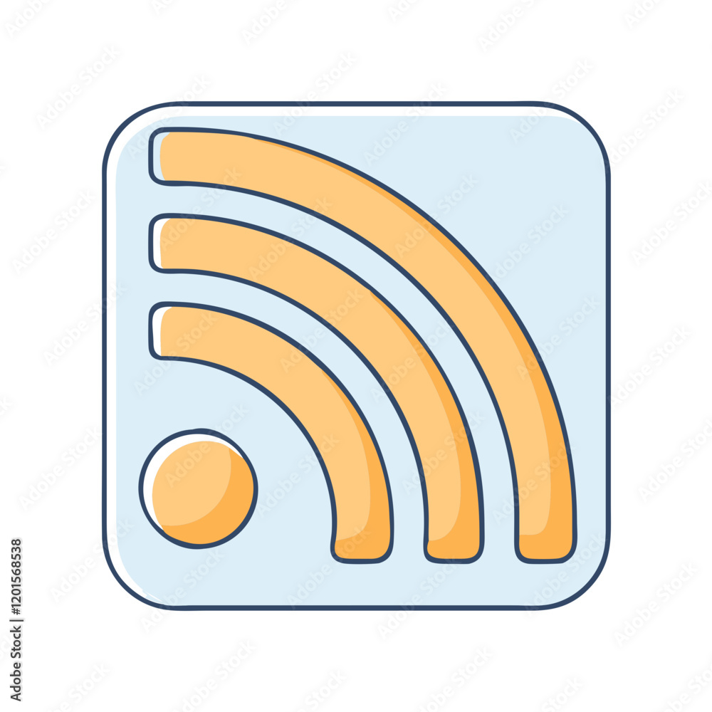 rss feed icon, rss feed vector illustration-simple illustration of rss feed, perfect for rss feed logos and themed design rss feed icon, rss feed vector illustration-simple illustration of rss feed, perfect for rss feed logos and themed design